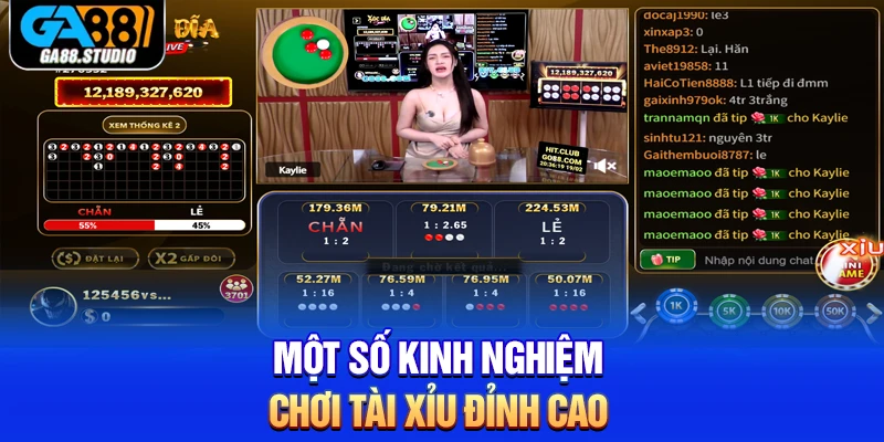 Một số kinh nghiệm chơi tài xỉu đỉnh cao
